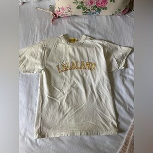 Lalaland coffee t shirt. Brand new!